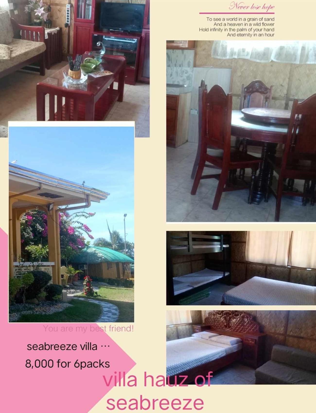 Seabreeze Beachfront Home And Cottages New Management San Juan (La Union) Exterior foto